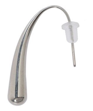 Green Parks ・ＨＡＬＦ　ＴＩＭＥ　サージカルドロップフックピアス Silver