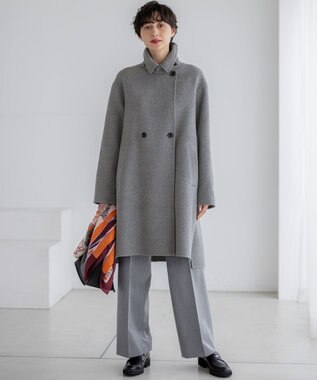 23区 VIOLAd'ORO イタリアンWフェイスレザー トートバッグ ブラック系