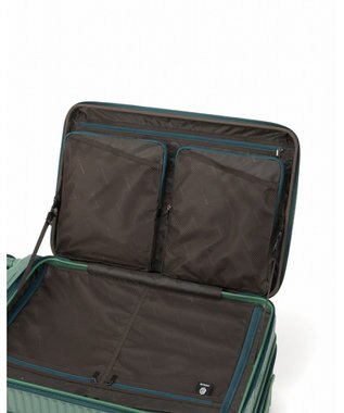 ACE BAGS & LUGGAGE EDGELINK クルーズボックス グリント スーツケース 74／85L フロントオープン 09146 エッジリンク グリーン
