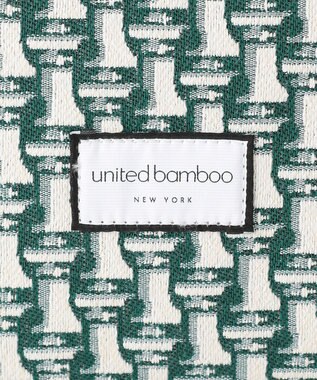 united bamboo ジャカードトートバッグ グリーン系1