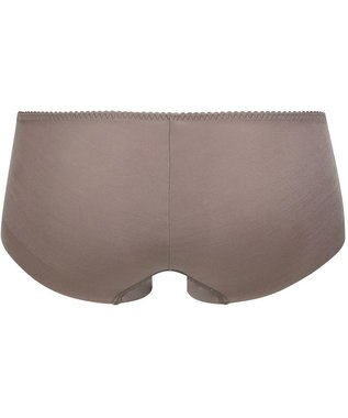 Wing Wing Lesiage　【2760シリーズ】　ショーツ　アウターにひびきにくい　PB2760とペア　はきこみ丈あさめ　ウイング／ワコール　PF2761 ブラウン