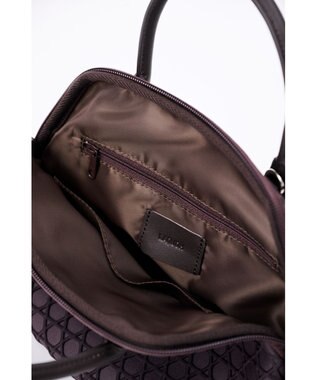 MIYABIYA 【撥水加工】篭目柄エンボスボンディングブガッティ チョコレート