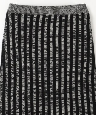 JOSEPH ストライプアニメーション　スカート Ivory Combo