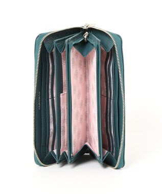 CLATHAS ラデュレII ラウンドファスナー長財布 グリーン