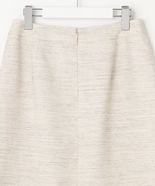 J.PRESS LADIES ライトツイードストレッチ スカート ベージュ系1