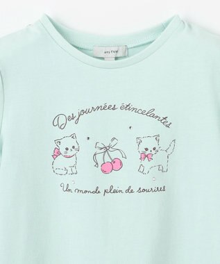 ANY KIDS セーラーカラー Tシャツ ミント