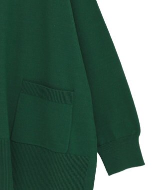 AMERICAN HOLIC バイパチVネックルーズカーディガン Green