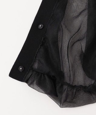 組曲 L 【組曲×setsuko sagittaire】シアーブルゾン ブラック系