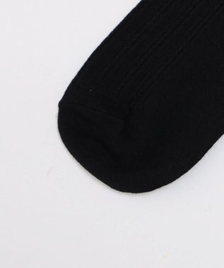 WEGO レースアップバックリボンソックス ブラック