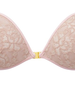 BRADELIS New York 【NuBra / ボリュームアップ】パテッドヌーブラ クラシカルブーケ 蒸れにくい バックレス コレクション デザインヌーブラ 正規品 ピンク