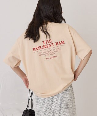 AMERICAN HOLIC BARロゴプリントTシャツ Orange
