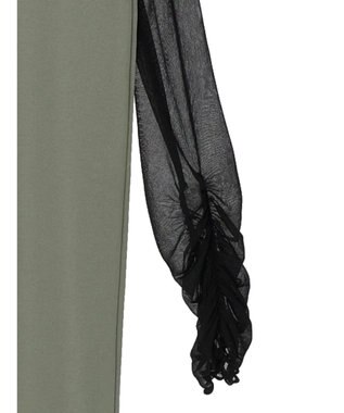 Green Parks ・ＥＬＥＮＣＡＲＥ　ＤＵＥ　ＳＥＴ２点インナー×ジャンスカ Light Khaki