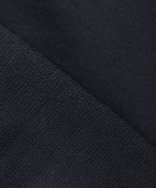 J.PRESS MEN インレージャージー ロゴフルジップパーカー ネイビー系