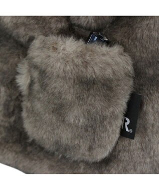 ROOTOTE 1325【まるで猫】SN.デリ.ファーブランケット-A 02：グレー