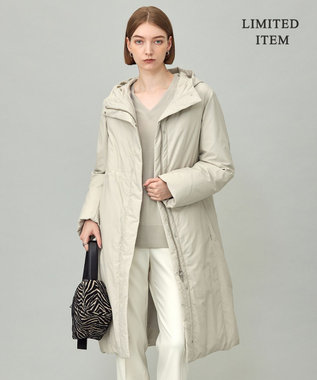  【WEB＆一部店舗限定・撥水加工】ADSダウン  フーデットロングコート