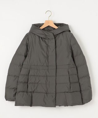 組曲 【洗える】パフィダウンジャケット カーキ系