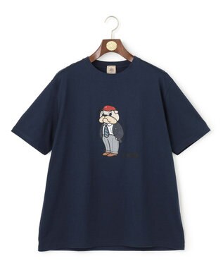 J.PRESS MEN 【KING SIZE / BULLDOG BOY】プリント Tシャツ