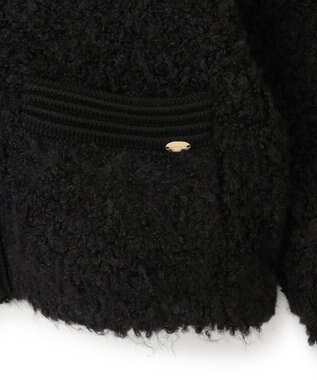 TOCCA LOP EARED POODLE ニットアウター ブラック系