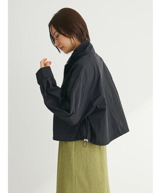 Green Parks ・ＥＬＥＮＣＡＲＥ　ＤＵＥ　スタンドナイロンブルゾン Black