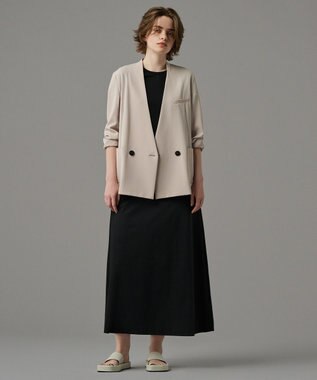 uncrave 【接触冷感】ライトスムース ワンピース（uncrave STANDARD） ブラック