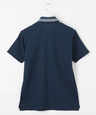 23区GOLF 【MEN】【吸水速乾/UVカット】ベーシック ポロシャツ ネイビー系