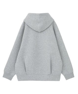 AMERICAN HOLIC ダンボールポンチZIPパーカー Gray Mixture