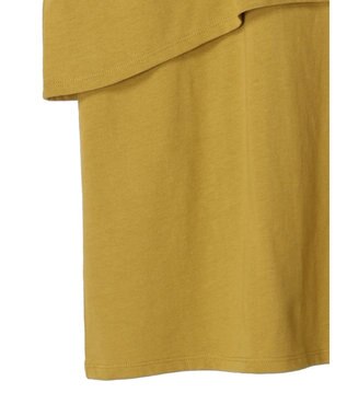 AMERICAN HOLIC レイヤードフレンチスリーブカットチュニック Mustard