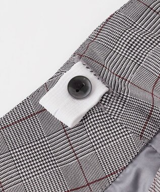 組曲 KIDS 【150-170㎝】 グレンチェックキュロット グレー