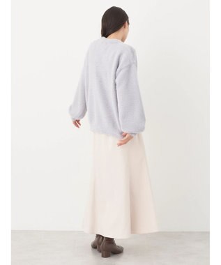 earth music&ecology ロングシャギーハイネックプルオーバー Sax