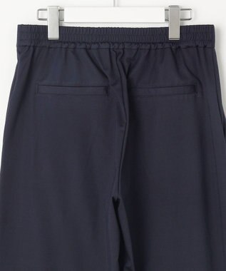 J.PRESS LADIES L 【洗える】 ハリプルライトジャージー パンツ ネイビー系