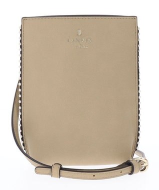 LANVIN en Bleu ぺルラ ミニショルダー ベージュ