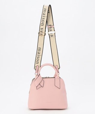 LA BAGAGERIE 【maison vert】 【超軽量/多収納】リボンハンドル2WAYバッグ コーラル