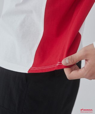 WEGO 【ユニセックス着用ITEM】別注HondaグラフィックT（LS） ホワイト