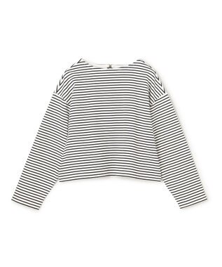 UNFILO ハイツイストスムース バックZIP ボーダー