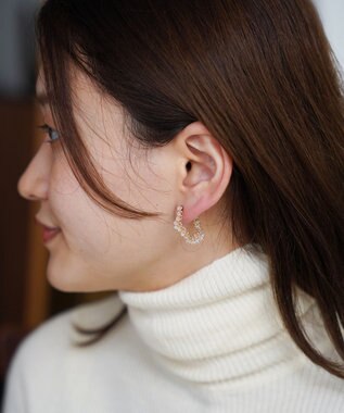 CASUMINO sweet pie QZ mini ピアス gold