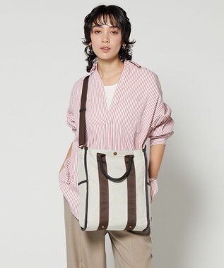 LA BAGAGERIE クラシックタテナガトート チョコ