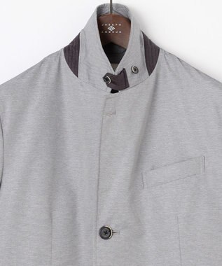 JOSEPH ABBOUD 【軽量/ダウンの吹き出しを防ぐキルトレス】ADSインターレース ダウンコート ライトグレー系