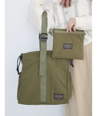 CRAFT STANDARD BOUTIQUE ＜PENDLETON × MARIE INABA＞ DRAW 2WAY BAG Olive