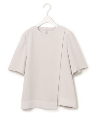 ICB 【新色追加・接触冷感・UVケア・速乾・洗える】 FluidBackSatin Tブラウス トープ系