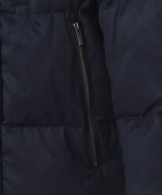 JOSEPH HOMME コマスウェード　ダウンコート ネイビー系