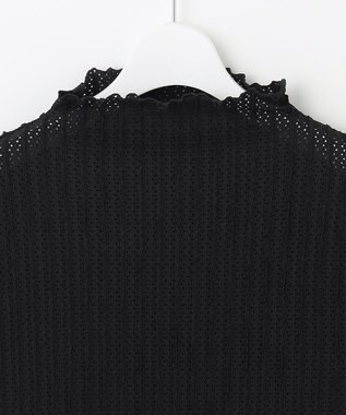 Feroux シアーパターンステッチ カットソー ブラック系