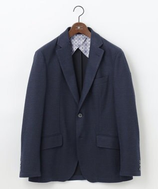 JOSEPH ABBOUD 【JAPAN FABRIC】ジャージー ジャケット ネイビー系