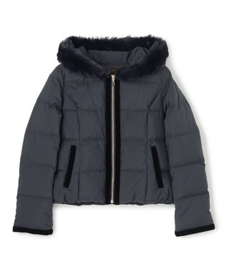 TOCCA 【八木アリサさん着用】【消臭】HEART SHOT ショートダウンコート ネイビー系