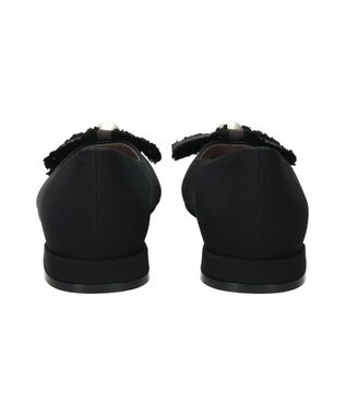 Bridget Birkin 【Bridget Birkin】パールリボンポインテッドパンプス ブラック