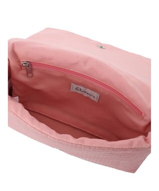 Green Parks ・ＱＵＯＮ　軽量ギャザーショルダーバッグ Pink