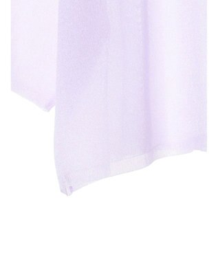 Green Parks シアーきらきらニットプルオーバー Purple