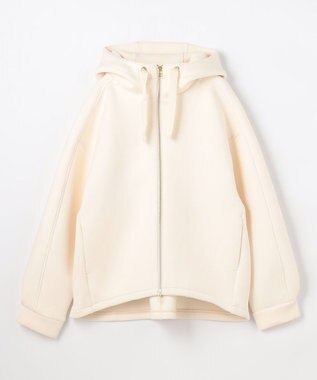 ANY L ダンボールＷジップパーカー エクリュ