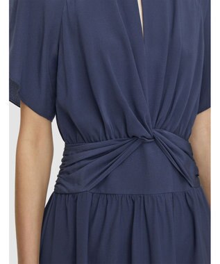 JOSEPH CDC ノットディテール　フレアードレス Harbour