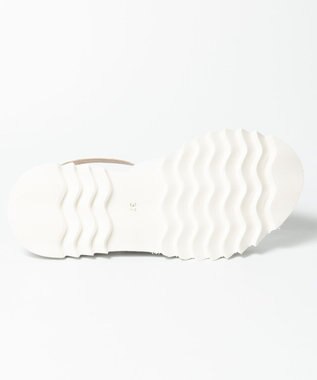 BONTRE 【LucaGrossi/ルカグロッシ】厚底クロスベルトストラップサンダル ホワイト