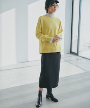 23区 L 【「アイスの実」とおそろいカラーあり】カラー スウェット バナナ色